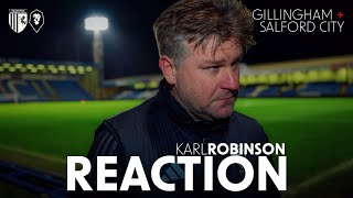 REACTION | Karl Robinson's reaction to Gillingham defeat