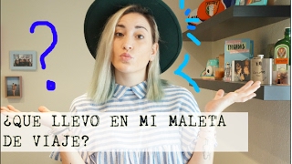 ¿QUE LLEVO EN MI MALETA A ITALIA? // Equipaje de mano