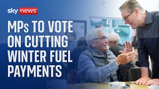 MPs to get vote on winter fuel payment cut