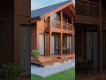 Rumah Kayu Modern Bergaya Tropis #rumahkayu  #DesainRumahKayu #rumahminimalis #rumahmoderntropis