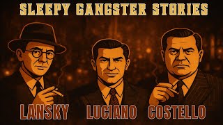 Lansky, Luciano & Costello: How Three Figures Built the American Mafia | Sleepy Gangster Stories