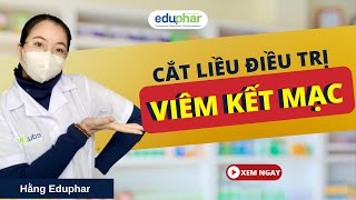 Cắt liều điều trị Viêm Kết Mạc Mắt hiệu quả - Ds.Hằng Eduphar