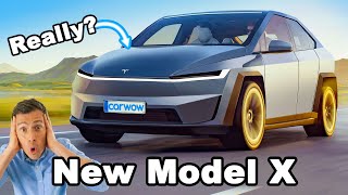 New Tesla Model X - will it be a mini Cybertruck?