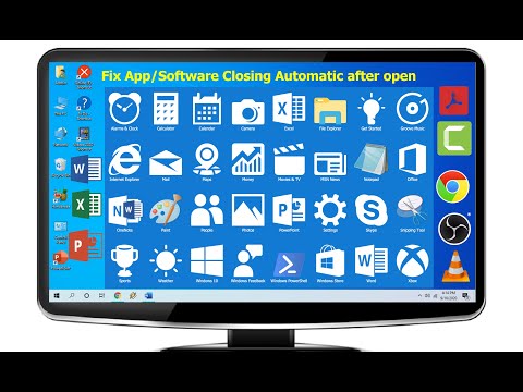 Fix Apps/Software Close Immediately After Launch in windows 10