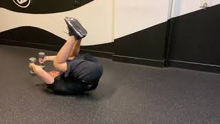 Counterbalance Reverse Crunches