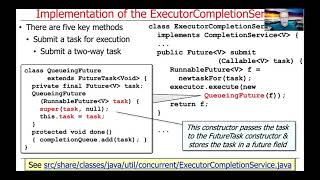 Implementation Internals of the Java ExecutorCompletionService