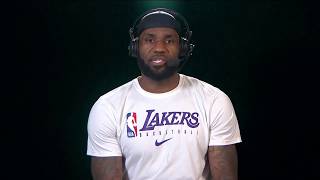 LeBron James Talks Anthony Davis, Lakers Championship and Dwyane Wade Joining TNT