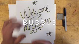 How to Draw !! BUBBLE and BLOCK Letters !! Tutorial - art kids easy diy