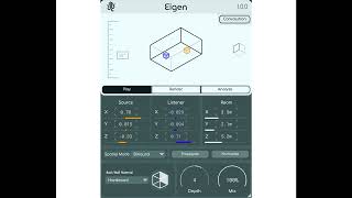 Lese releases Eigen – Room Modelling Space Simulator AU / VST3