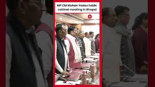 MP CM Mohan Yadav holds cabinet meeting in Bhopal