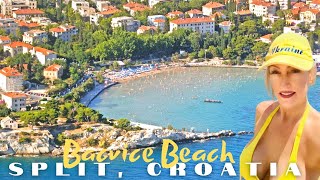 Bacvice Beach 🏖 SPLIT, CROATIA 🇭🇷 | Diocletian’s Palace | MUST DO!!