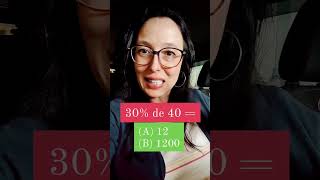 PORCENTAGEM  #calculomental #boratreinar #matemáticaconcursos #matemática