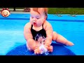 TODDLER Playing With Water Funny Fails || Just Laugh