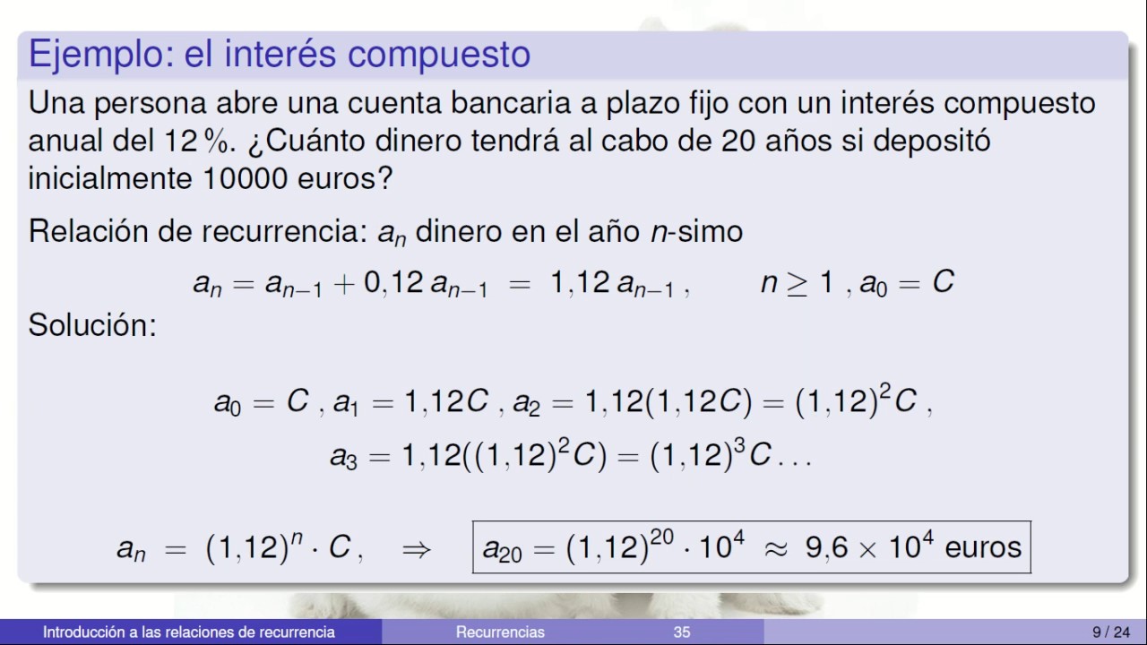 Introduccion A Las Relaciones De Recurrencia Lineales Youtube – Otosection