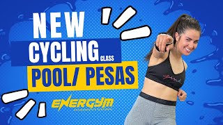 CYCLING CLASS CON MANCUERNAS | POOL SESSION | SPINNING CLASS | INCREIBLE CLASES DE  INDOOR CYCLING