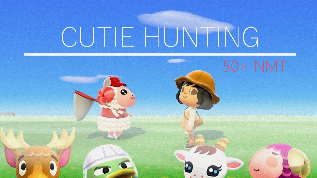 ACNH// FINDING THE ULTIMATE CUTIE Villager Hunting ⋆ - YouTube