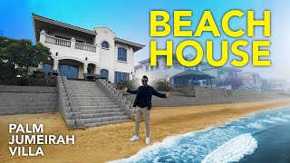 ULTIMATE BEACH VILLA IN DUBAI’S PALM JUMEIRAH ISLAND | PROPERTY VLOG #62