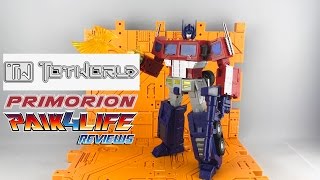 Transformers ToyWorld TW-M01 Primorion (Pre-production Sample) // P4L Reviews