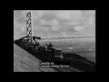 caterpillar track type tractors help build golden gate bridge 1937