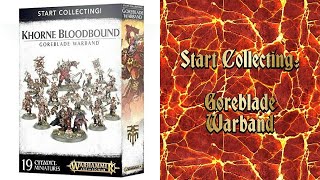 Start Collecting - Khorne Bloodbound - Goreblade Warband