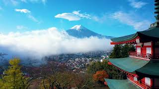 日本第一高峰富士山 沉浸式风景欣赏