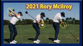 2021 Rory Mcilroy Amazing Driver Golf Swing & Slow motion