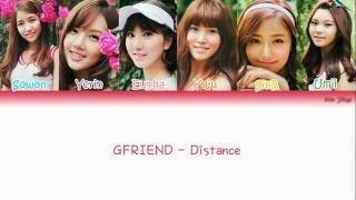 GFRIEND (여자친구) – 한 뼘 (Distance) Lyrics (Han|Rom|Eng|Color Coded)