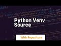 python venv source