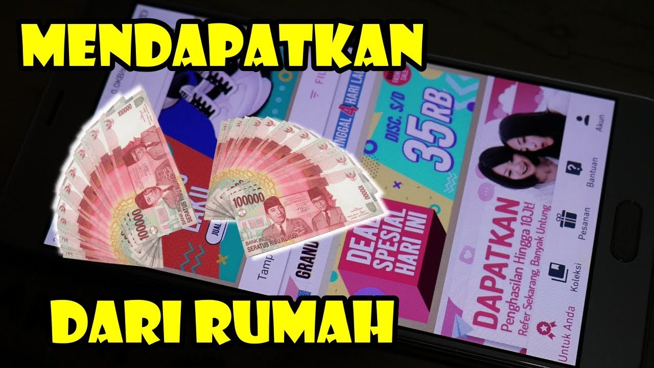 Cara Mendapatkan Uang Dari Rumah - YouTube