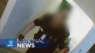 Video captures Winnipeg police officer threatening arrest, swearing at mother | APTN News