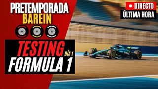 🔴 F1 DIRECTO | TEST PRETEMPORADA BARÉIN 2025 - DÍA 1 - Live Timing