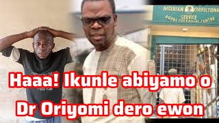 Haaa ikunle abiyamo o!!! Oriyomi Hamzat pada di ero ewon