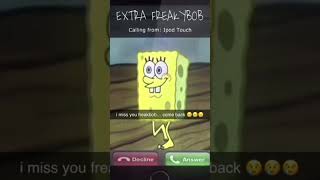 FREAKBOB AUDIO from voice mail.. help him guys… #sad #depression #spongebob #memes #funny #meme