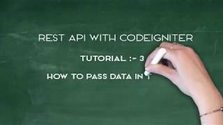 How to pass the data in url in GET API in the CodeIgniter Framework [REST FULL Services] [API]