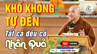 Không phải khổ tự nhiên mà đến, tất cả đều có nhân quả - Thầy Thích Pháp Hòa