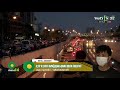 บรรยากาศผู้ชุมนุมบริเวณแยกเกษตร thairathtv