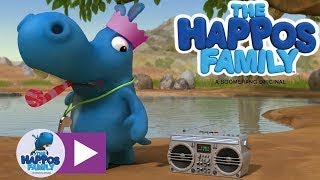 Party Happo And The Dance Battle I Cartoon for Kids I The Happos Family