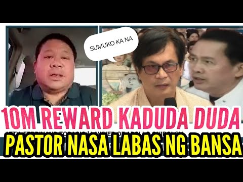 PASTOR QUIBOLOY NASA LABAS NA NG PILIPINAS? 10M REWARD KADUDA DUDA