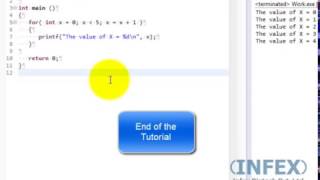 C Programming Tutorial 9 for loop