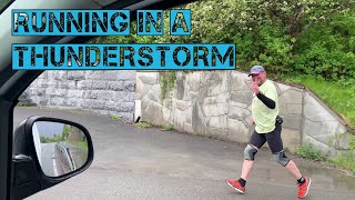 Saving Dad From Thunderstorm During His Run