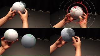 Tangible Globes for Data Visualisation in Augmented Reality