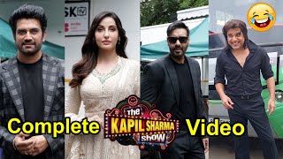 The kapil Sharma Show BTS - BHUJ Team | Ajay Devgn, Nora Fatehi, Sharad Kelkar | #TKSS 2021