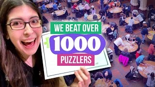 I competed in the biggest jigsaw puzzle contest in the country 😳