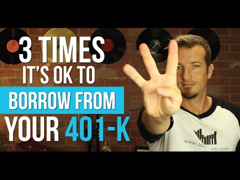 3 times its ok to take a loan from a 401k | Retirement planning 3 times its ok to take a loan from a 401k | Retirement planning