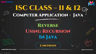 Reverse a Number Using Recursion in Java | Step-by-Step Explanation 🚀