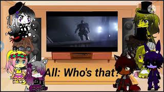 Fnaf 1 \u0026 2 react to Batman!