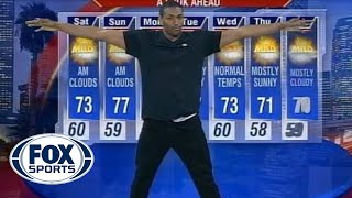 Metta World Peace Does the Weather Report