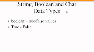 04 03 Data Types Continued string and bool-C Sharp dotNet Programming Training Video Tutorial