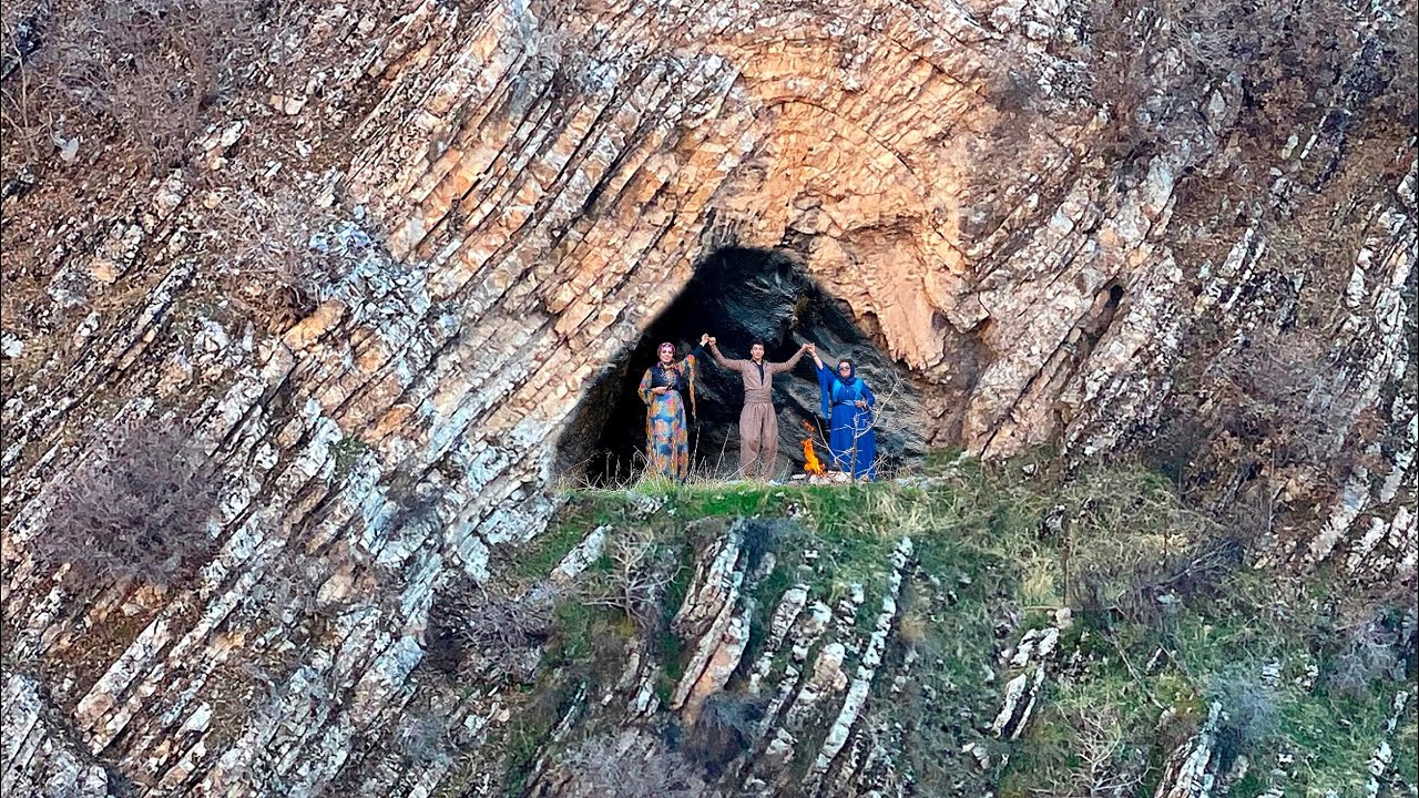 A Cave That Was A Village Man S House In Iran Youtube