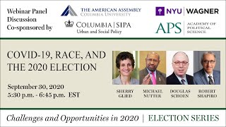 COVID-19, Race, and the 2020 Election